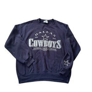Vintage Lee Sport Dallas Cowboys Crewneck Sweater Men Size Large